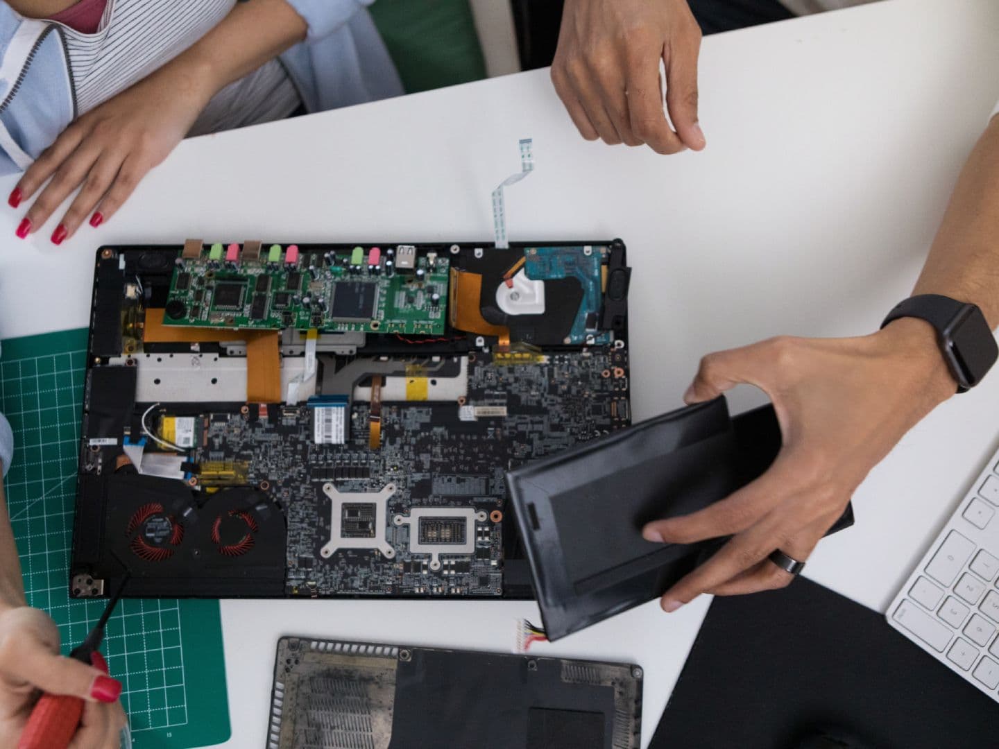 Computer repair technician at GCOM Support Ottawa